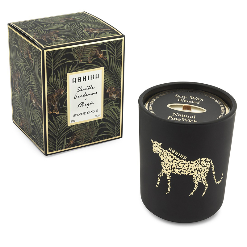 Свеча ароматизированная в стакане CANDLE ABHIKA WALKING SX Черный Свеча ароматизированная в стакане CANDLE ABHIKA WALKING SX Черный в Липецке | Loft Concept