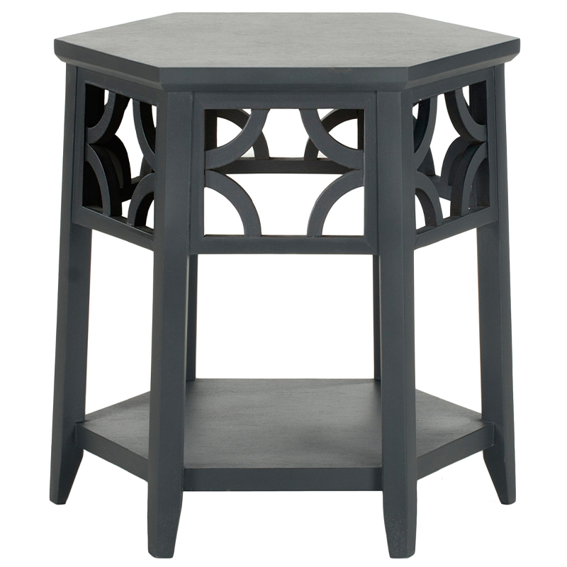 Приставной стол Savan Side Table Black Черный Приставной стол Savan Side Table Black Черный в Липецке | Loft Concept