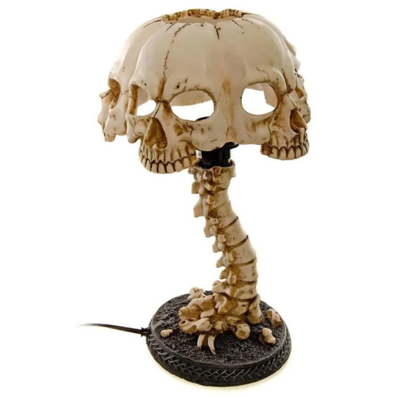 Настольная лампа Skull Бежевый Настольная лампа Skull Бежевый в Липецке | Loft Concept