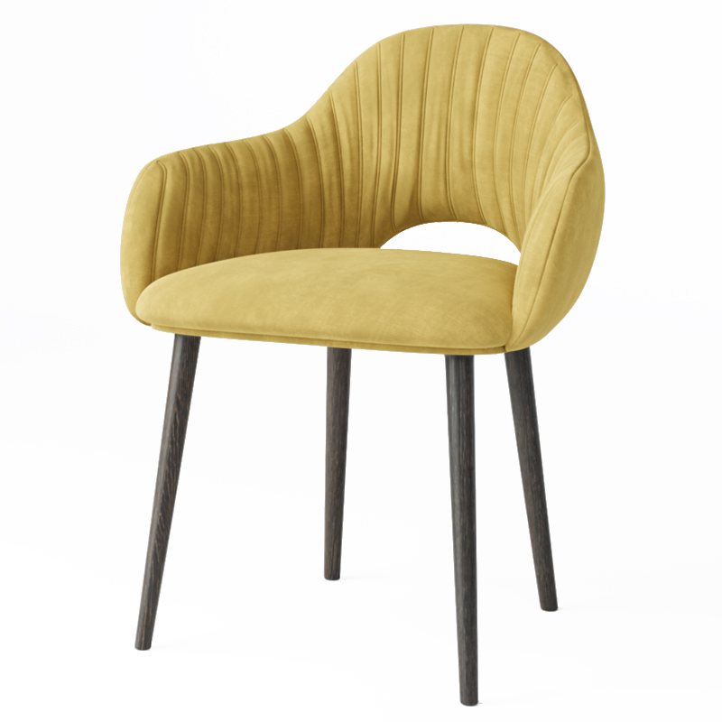 Стул California Yellow Желтый Коричневый Стул California Yellow Желтый Коричневый в Липецке | Loft Concept