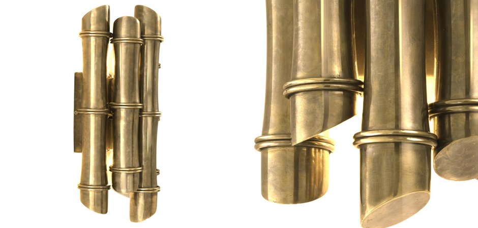 Бра Wall Lamp Damian Brass Бра Wall Lamp Damian Brass - Loft-Concept в Липецке