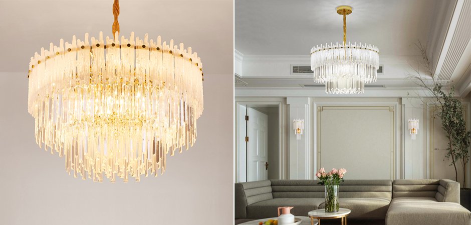 Люстра Murano Glass ICE Chandelier - фото №1