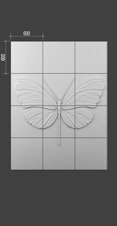 Барельеф BUTTERFLY Барельеф BUTTERFLY в Липецке