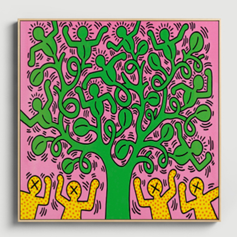 Постер Keith Haring 3 Мульти Постер Keith Haring 3 Мульти в Липецке | Loft Concept