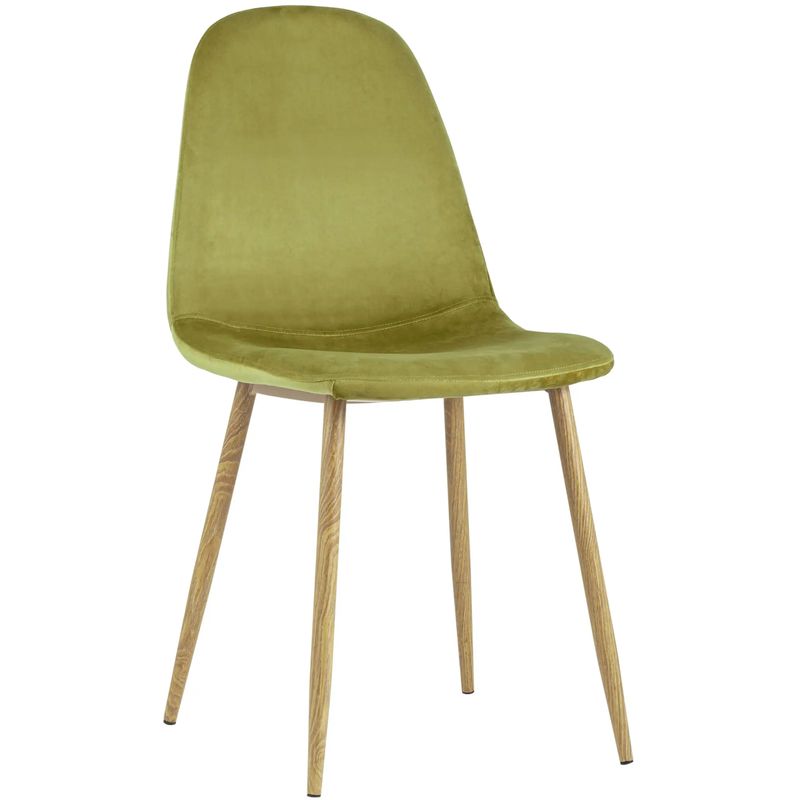 Стул Archie Chair Велюр Фисташковый цвет Деревянные ножки Зеленый Древесина Стул Archie Chair Велюр Фисташковый цвет Деревянные ножки Зеленый Древесина в Липецке | Loft Concept
