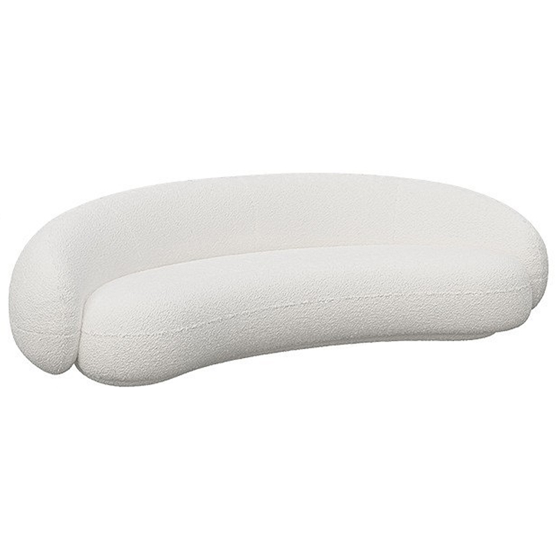 Диван Miah White Boucle Collection Sofa Белый Диван Miah White Boucle Collection Sofa Белый в Липецке | Loft Concept