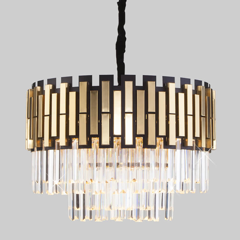 Люстра Garsent Chandelier Черный Золотой в Липецке | Loft Concept 