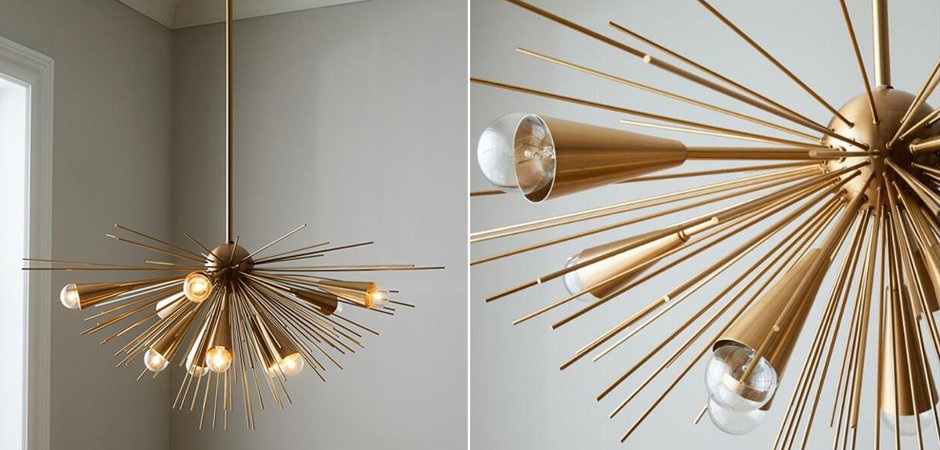 Люстра Luxury Copper Metal Thorn Pendant Lights Люстра Luxury Copper Metal Thorn Pendant Lights - Loft-Concept в Липецке