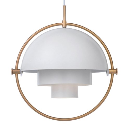 Люстра Louis Weisdorff Multi-lite Pendant White Латунь Белый Люстра Louis Weisdorff Multi-lite Pendant White Латунь Белый в Липецке | Loft Concept