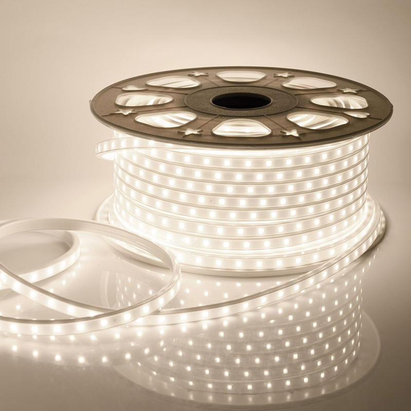 Светодиодная влагозащищенная лента 6W/m 60LED/m 2835SMD теплый белый Белый Светодиодная влагозащищенная лента 6W/m 60LED/m 2835SMD теплый белый Белый в Липецке | Loft Concept