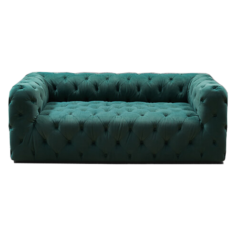 Диван Soho tufted green velor Изумрудный Диван Soho tufted green velor Изумрудный в Липецке | Loft Concept