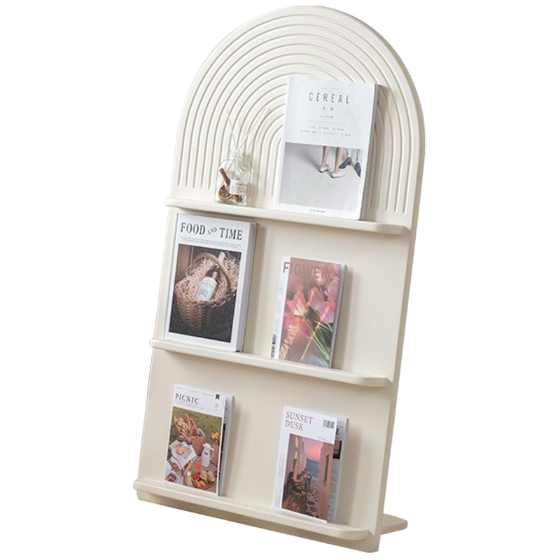 Полка для журналов и книг Syed Arch Shelf Stand ivory ( слоновая кость ) Полка для журналов и книг Syed Arch Shelf Stand ivory ( слоновая кость ) в Липецке | Loft Concept
