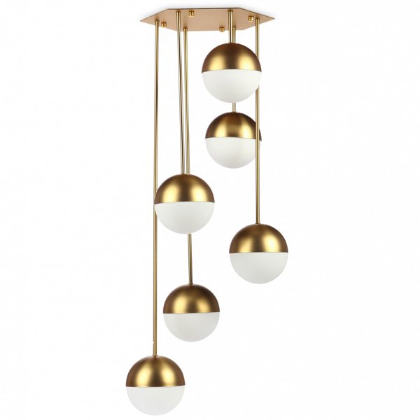 Светильник Italian Globe Cedar Moss Light 6 Латунь Античная полированная Светильник Italian Globe Cedar Moss Light 6 Латунь Античная полированная в Липецке | Loft Concept