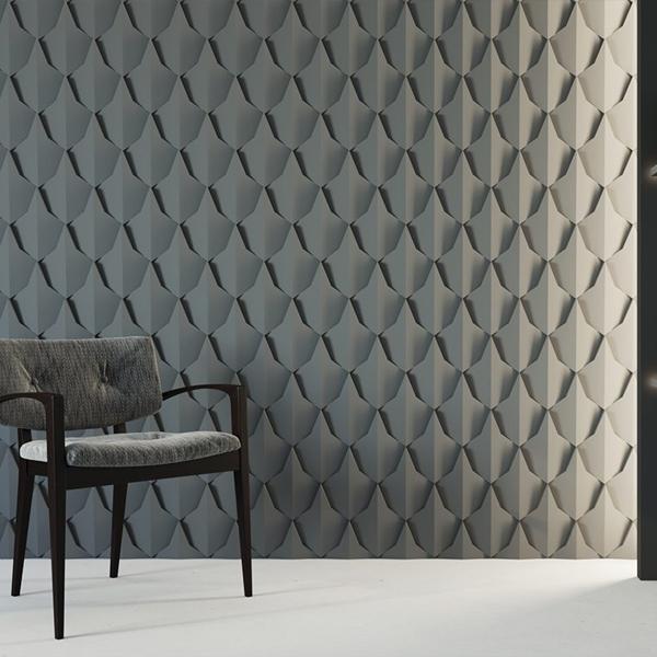 Гипсовая 3D Панель DRAGON SCALE - C Гипсовая 3D Панель DRAGON SCALE - C в Липецке | Loft Concept