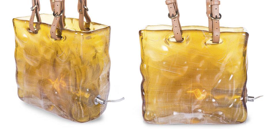 Настольная лампа Bag Lamp yellow Настольная лампа Bag Lamp yellow - Loft-Concept в Липецке