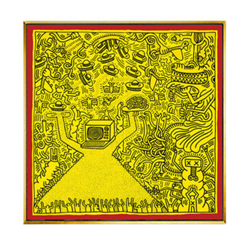 Постер Keith Haring 11 Мульти Постер Keith Haring 11 Мульти в Липецке | Loft Concept
