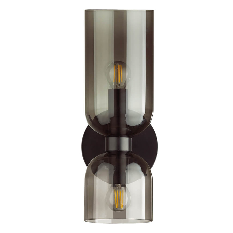 Бра Lightmaker Studio Edie Sconce smok Черный Стекло Смок Бра Lightmaker Studio Edie Sconce smok Черный Стекло Смок в Липецке | Loft Concept