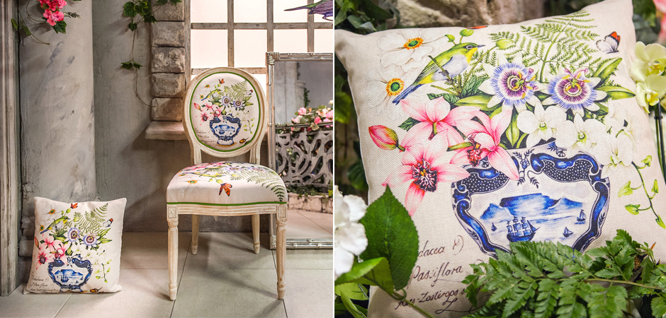 Декоративная подушка Exotic Bouquet Pillow Декоративная подушка Exotic Bouquet Pillow - Loft-Concept в Липецке
