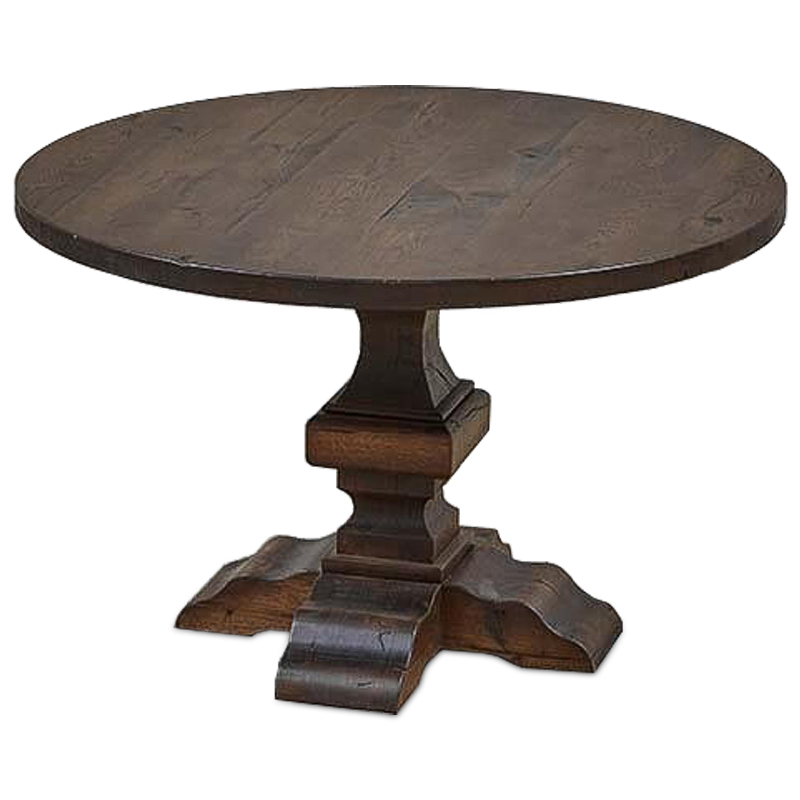 Обеденный стол Eurus Dinner Table Коричневый Обеденный стол Eurus Dinner Table Коричневый в Липецке | Loft Concept