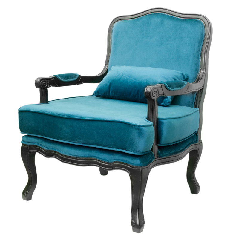 Кресло Harold Chair blue Синий Кресло Harold Chair blue Синий в Липецке | Loft Concept