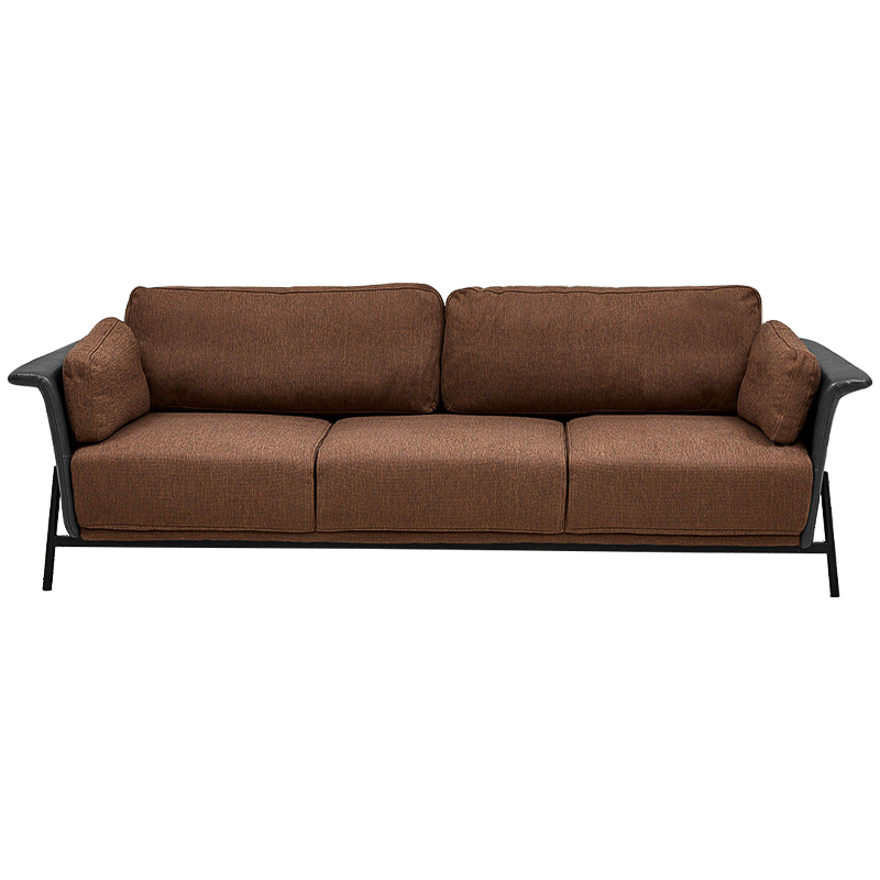 Диван Eanraig Sofa Коричневый Серый Черный Диван Eanraig Sofa Коричневый Серый Черный в Липецке | Loft Concept