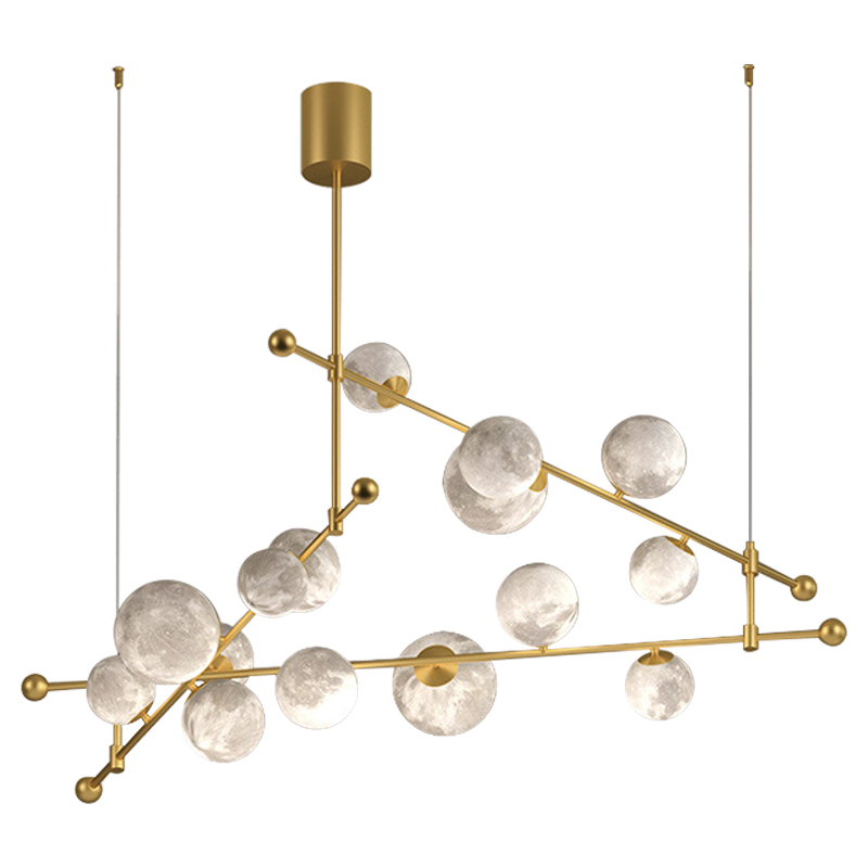 Светильник Tech Lighting Modern Rail Geometric Linear Suspension 15 Gold Белый Золотой Светильник Tech Lighting Modern Rail Geometric Linear Suspension 15 Gold Белый Золотой в Липецке | Loft Concept