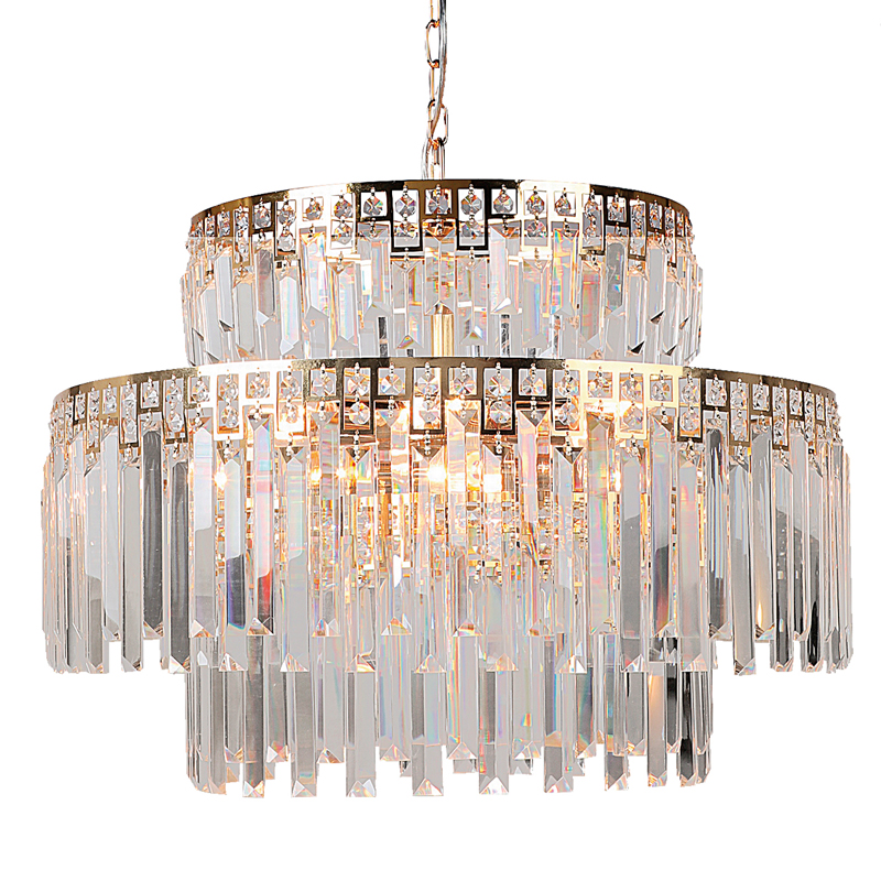 Люстра Mireil Chandelier 61 Глянцевое золото Прозрачный Люстра Mireil Chandelier 61 Глянцевое золото Прозрачный в Липецке | Loft Concept