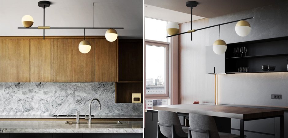 Люстра Balls white & brass 3 Люстра Balls white & brass 3 - Loft-Concept в Липецке