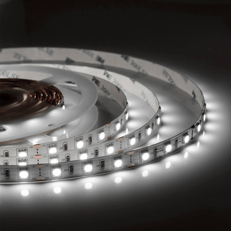 Светодиодная лента 14,4W/m 60Led/m 5050SMD дневной белый Белый Светодиодная лента 14,4W/m 60Led/m 5050SMD дневной белый Белый в Липецке | Loft Concept