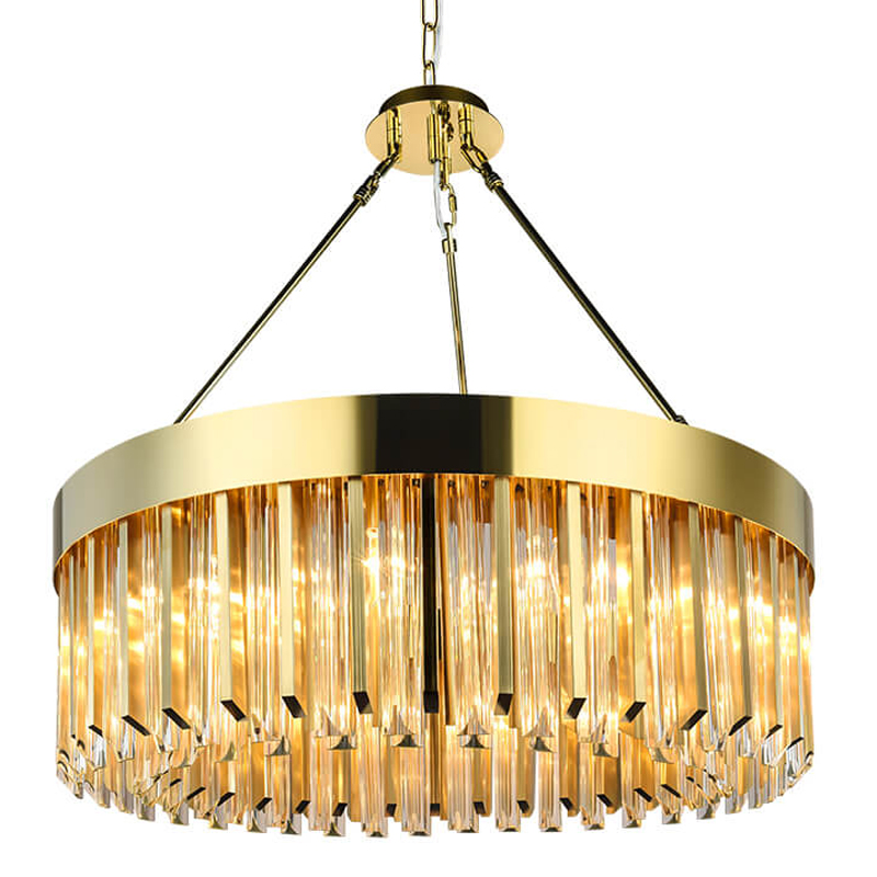 Люстра Zacaria Chandelier 80 Золотой Прозрачный (Transparent) Люстра Zacaria Chandelier 80 Золотой Прозрачный (Transparent) в Липецке | Loft Concept