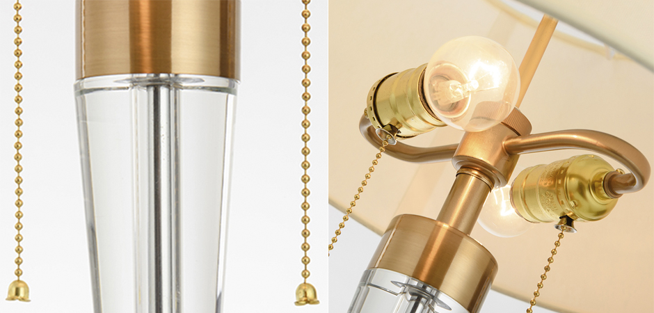 Настольная лампа Transparent Atlant Table lamp Настольная лампа Transparent Atlant Table lamp - Loft-Concept в Липецке
