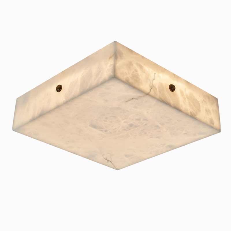Накладной Потолочный светильник из натурального мрамора Marble cube  в Липецке | Loft Concept 
