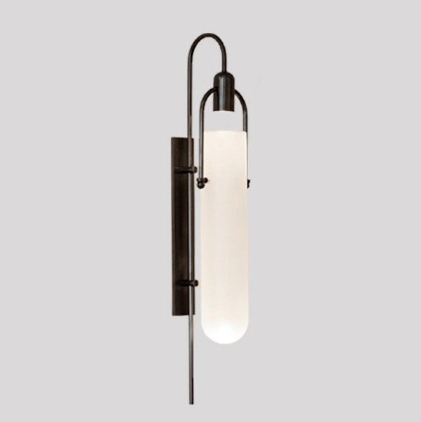 Бра Allied Maker ARC WELL SCONCE Черный Белый Бра Allied Maker ARC WELL SCONCE Черный Белый в Липецке | Loft Concept
