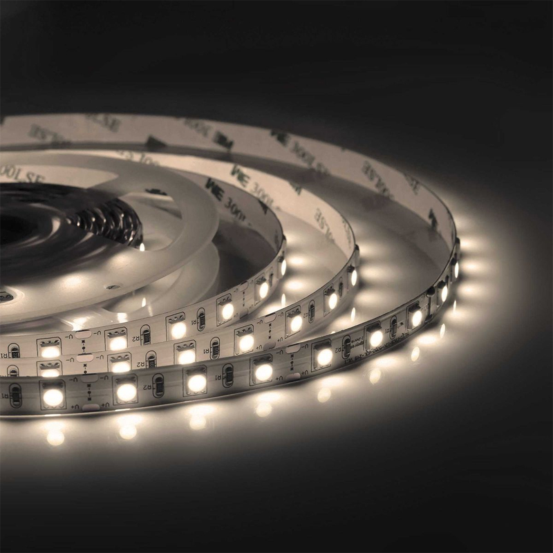 Светодиодная лента 14,4W/m 60LED/m 5050SMD 24V PRO теплый белый 5M Белый Светодиодная лента 14,4W/m 60LED/m 5050SMD 24V PRO теплый белый 5M Белый в Липецке | Loft Concept