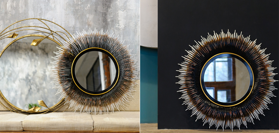 Зеркало Black Sun Mirror Зеркало Black Sun Mirror - Loft-Concept в Липецке