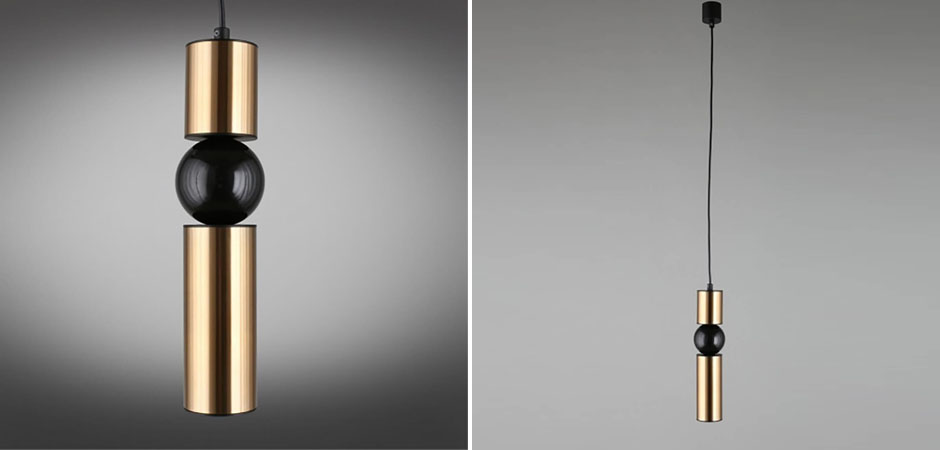 Подвесной светильник Lee Broom Fulcrum Черный и Золото Подвесной светильник Lee Broom Fulcrum Черный и Золото - Loft-Concept в Липецке