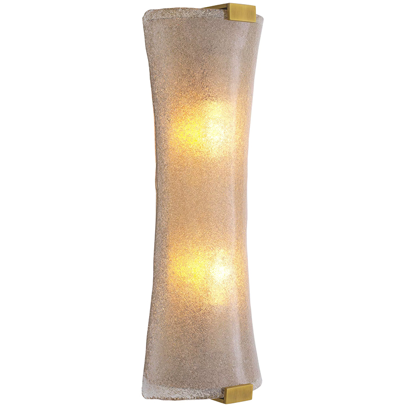 Бра Eichholtz Wall Lamp Bern Латунь Прозрачный Стекло Смок Бра Eichholtz Wall Lamp Bern Латунь Прозрачный Стекло Смок в Липецке | Loft Concept