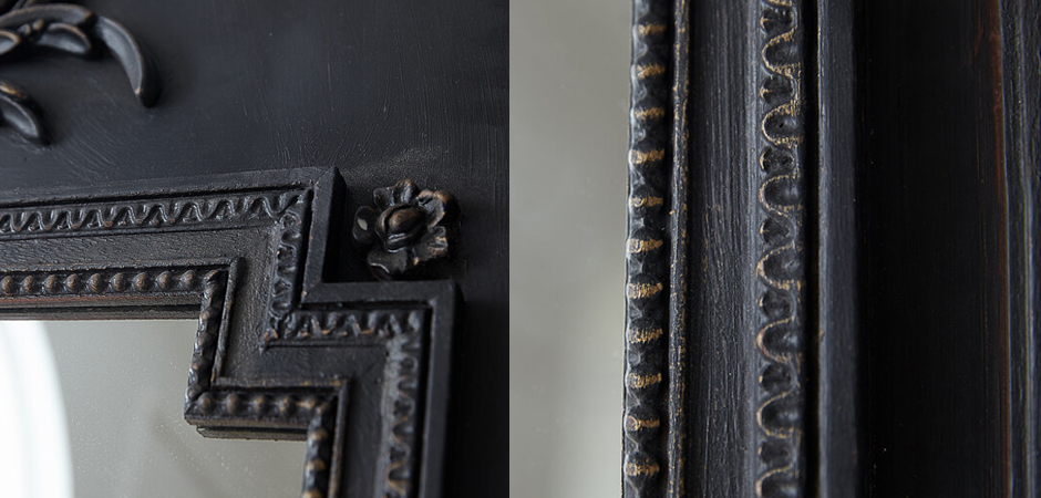Зеркало Hendrica Mirror Black Зеркало Hendrica Mirror Black - Loft-Concept в Липецке