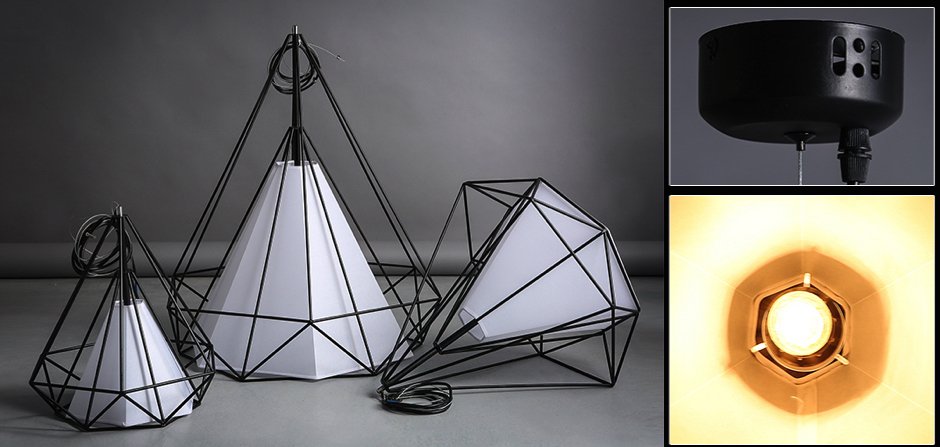 Подвесной светильник Loft Bar Nest Cone Black Подвесной светильник Loft Bar Nest Cone Black - Loft-Concept в Липецке
