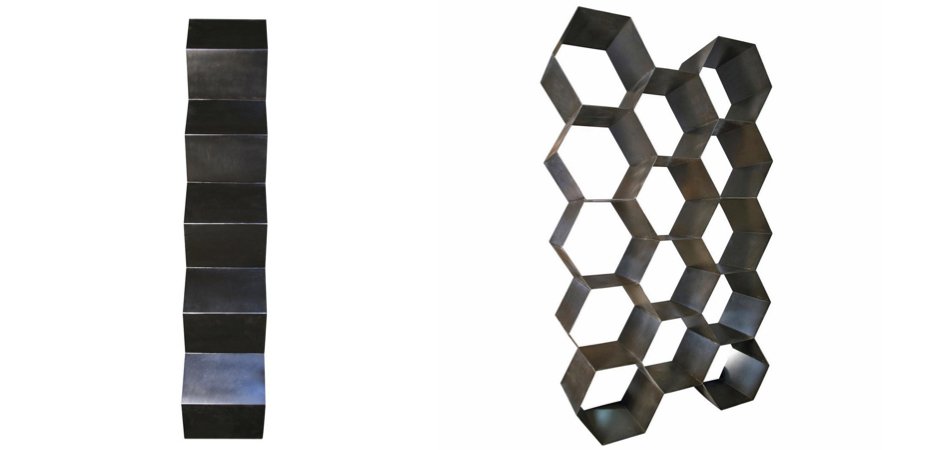 Стеллаж Industrial Loft Metal Honeycomb Стеллаж Industrial Loft Metal Honeycomb - Loft-Concept в Липецке
