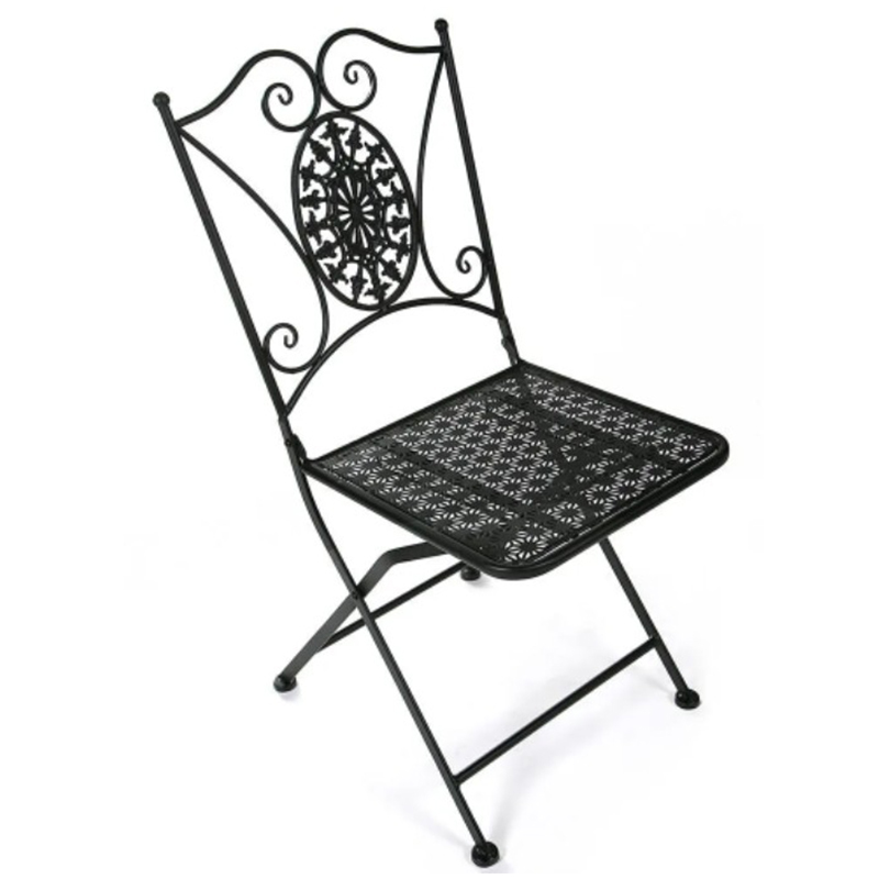Стул Forged Patterns Eline Black Черный Стул Forged Patterns Eline Black Черный в Липецке | Loft Concept