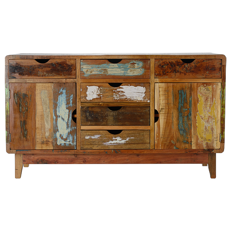 Комод Antique Wood Bureau Коричневый винтаж Комод Antique Wood Bureau Коричневый винтаж в Липецке | Loft Concept