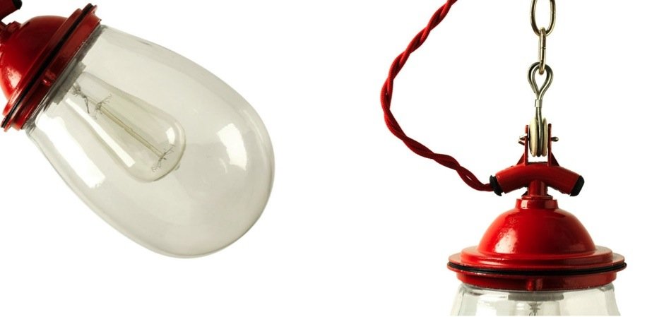 Подвесной светильник Glass Drop Retro Color Light Подвесной светильник Glass Drop Retro Color Light - Loft-Concept в Липецке