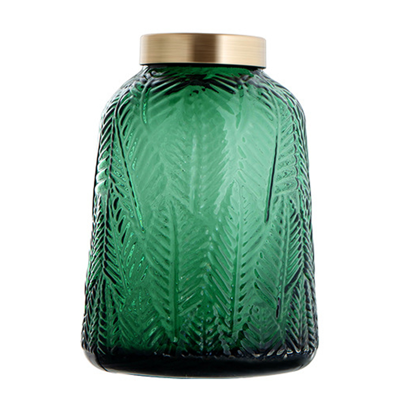 Ваза Emerald Vase Golden Throat high Изумрудный Глянцевое золото Ваза Emerald Vase Golden Throat high Изумрудный Глянцевое золото в Липецке | Loft Concept