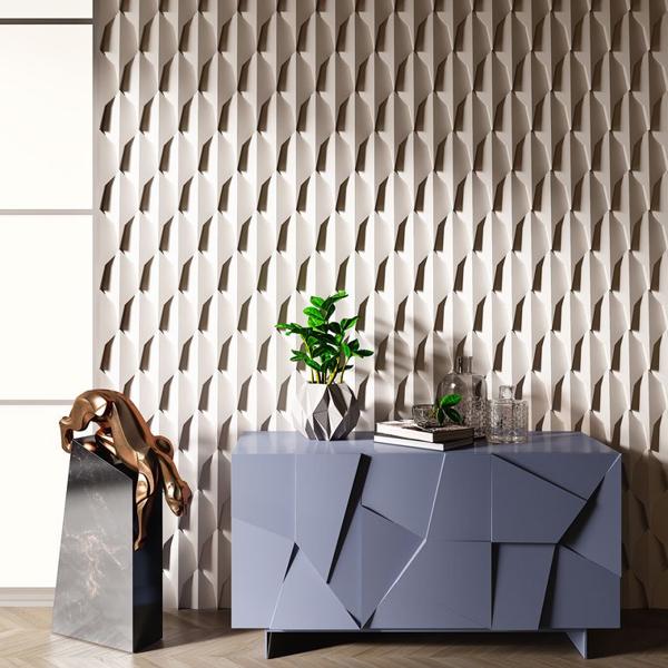Гипсовая 3D Панель DRAGON SCALE - D Гипсовая 3D Панель DRAGON SCALE - D в Липецке | Loft Concept