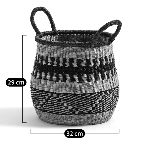 Круглая плетеная корзина Oyana Wicker Basket Круглая плетеная корзина Oyana Wicker Basket в Липецке