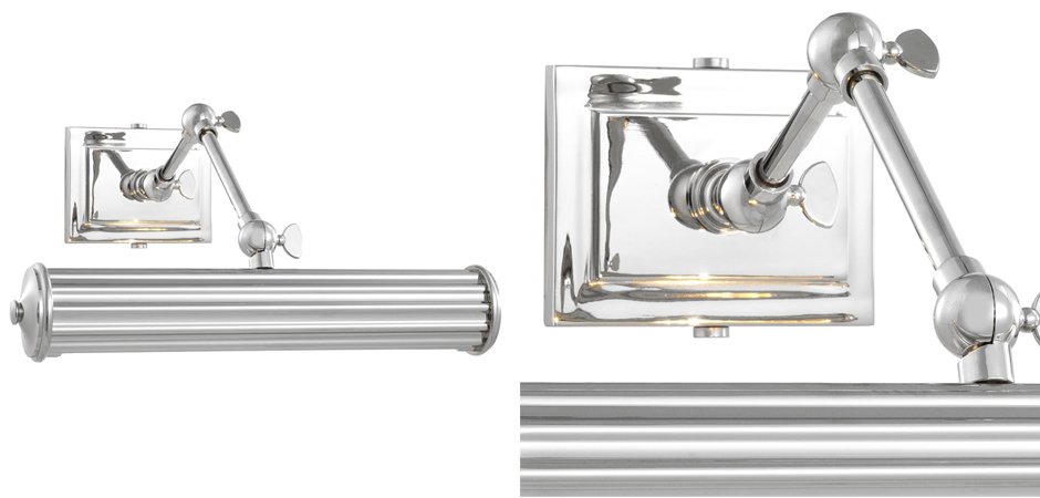 Бра Eichholtz Wall Lamp Luca S Nickel Бра Eichholtz Wall Lamp Luca S Nickel - Loft-Concept в Липецке