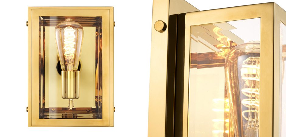 Бра Eichholtz Wall Lamp Odeon Gold Бра Eichholtz Wall Lamp Odeon Gold - Loft-Concept в Липецке
