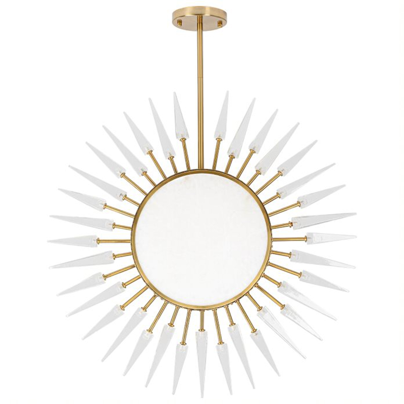 Люстра Chandelier Sun with thorns Золотой Люстра Chandelier Sun with thorns Золотой в Липецке | Loft Concept