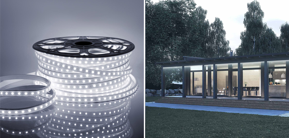 Комплект светодиодной ленты 6W/m 60LED/m 2835SMD холодный белый 5М Комплект светодиодной ленты 6W/m 60LED/m 2835SMD холодный белый 5М - Loft-Concept в Липецке